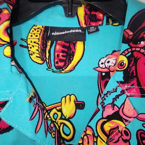 Sponge Bob and Patrick button-up shirt Men's size medium - Picture 4 of 6